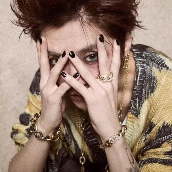 R13 Oversized Sweater Cardigan In Leopard - Picture 5 of 12